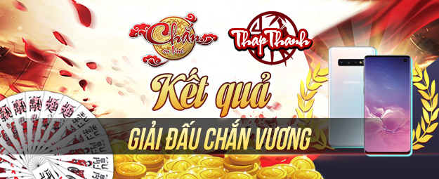 Chúc mừng chắn thủ Minhduckhanhvan vô địch giải đấu Chắn Vương Tháng 7 - 2019